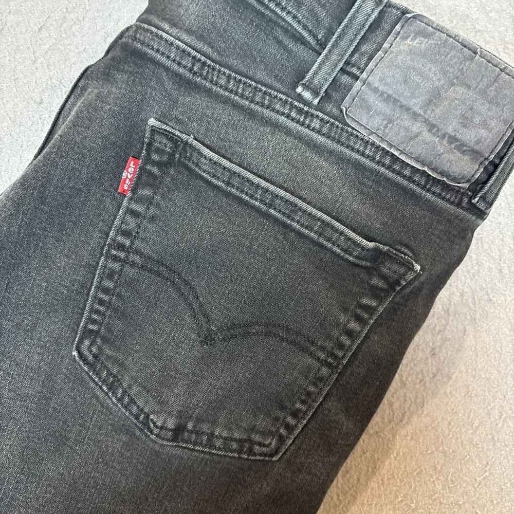 Levis 511 Men's Black‎ Jeans Size 38x30 (36x28) Stretch